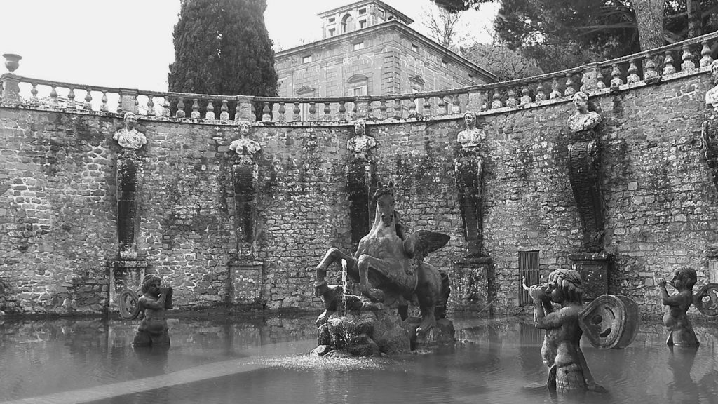 villa lante fontana pegaso viterbo